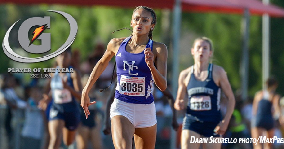 North Canyon's Dominique Mustin takes home Gatorade Arizona Girls Track ...