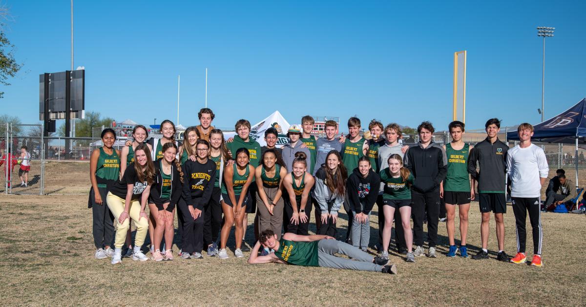 Gilbert Christian's Track And Field Team | AZPreps365