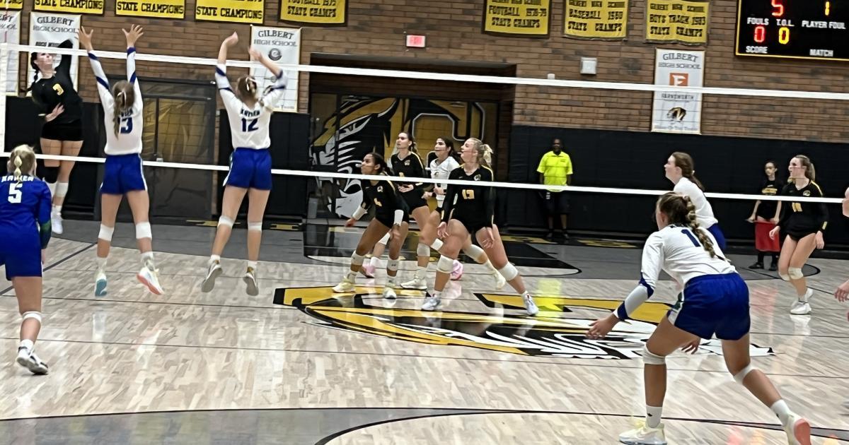Gilbert volleyball tops Xavier Prep AZPreps365