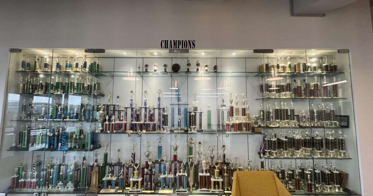 NJROTC fills up the display case with trophies