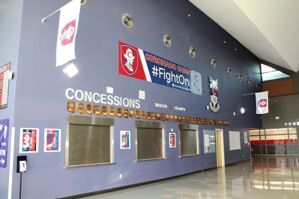 New wall in the Hall of Fame shows off  regional titles. (Photo by: Amanda Valle/AZPreps.com)