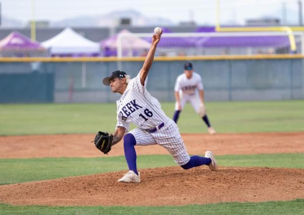 Queen Creek's Mason Lizzaraga pitched well in a no-decision outing against Tucson.