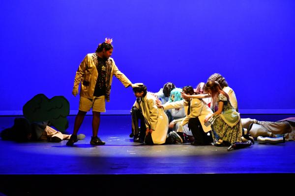 Moon Valley High School thespians in a performance.