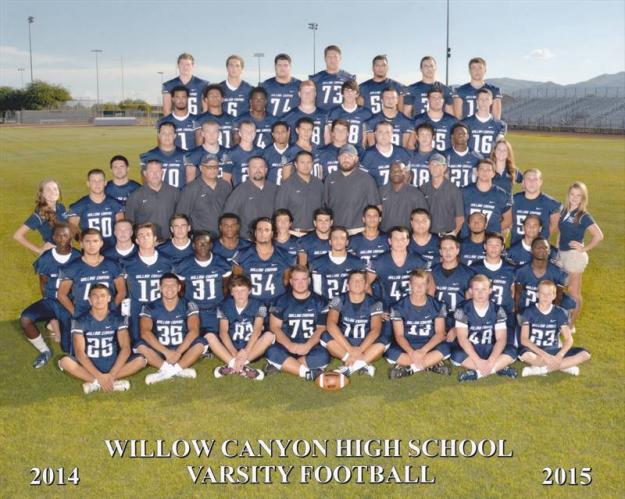 Willow Canyon Varsity Team Photo