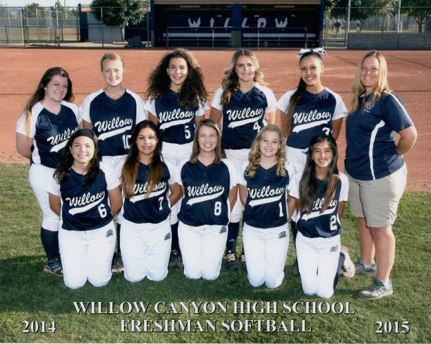 Willow Canyon Freshman Team Photo