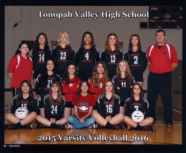 Tonopah Valley Varsity Team Photo
