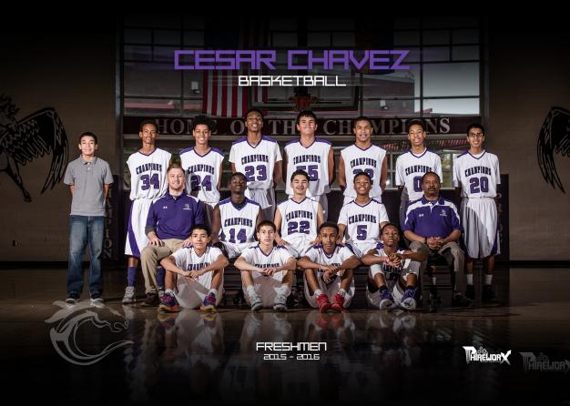 Cesar Chavez Freshman Team Photo