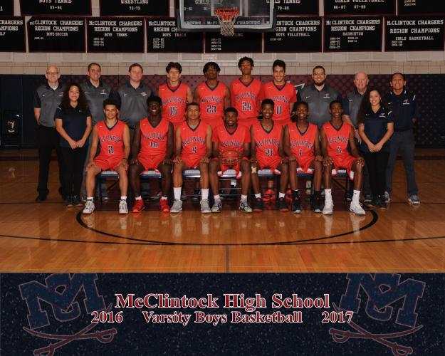 McClintock Varsity Team Photo