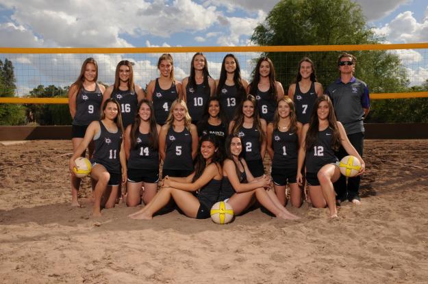 Notre Dame Prep Varsity Team Photo