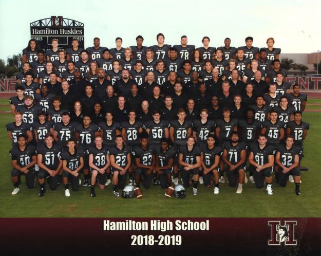 Hamilton Varsity Team Photo