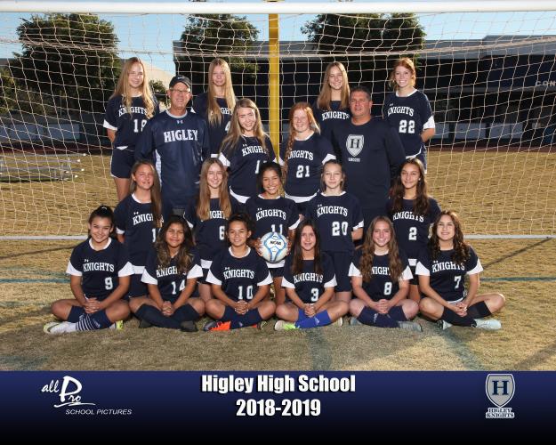 Higley JV Team Photo