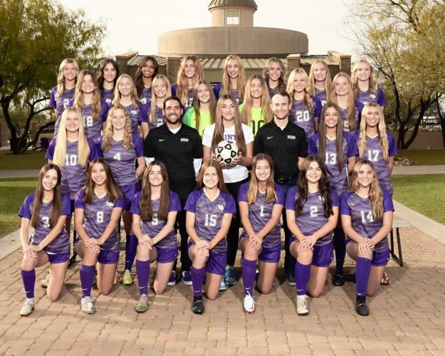 Notre Dame Prep Varsity Team Photo