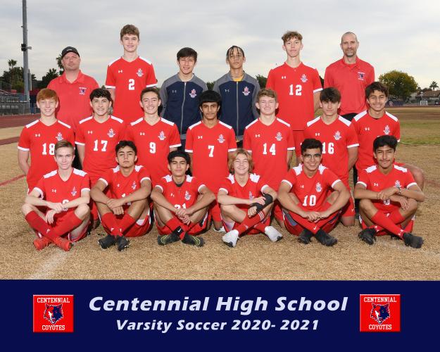 Centennial Varsity Team Photo