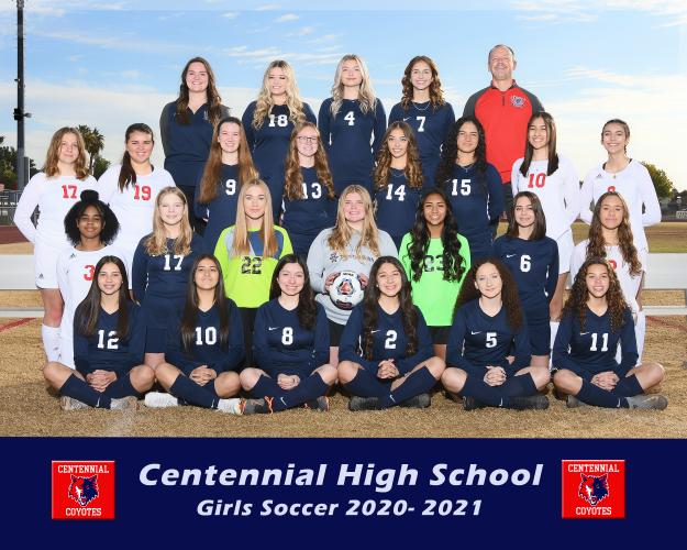 Centennial Varsity Team Photo