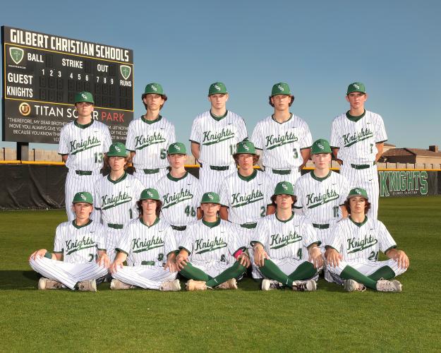 Gilbert Christian Varsity Team Photo