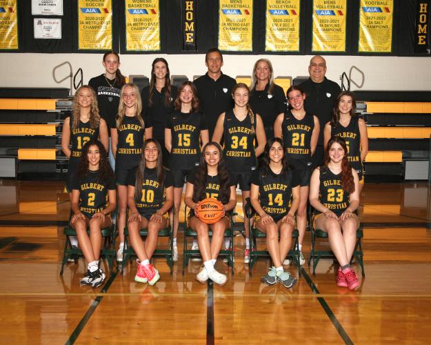 Gilbert Christian Varsity Team Photo