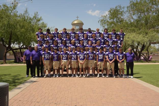 Notre Dame Prep Varsity Team Photo