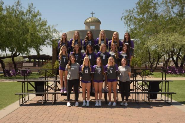 Notre Dame Prep Varsity Team Photo