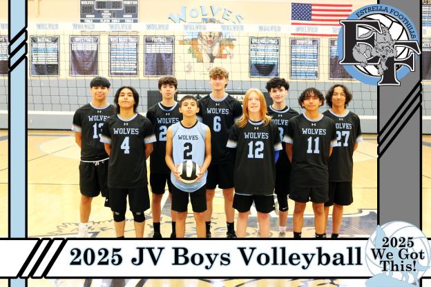 Estrella Foothills JV Team Photo